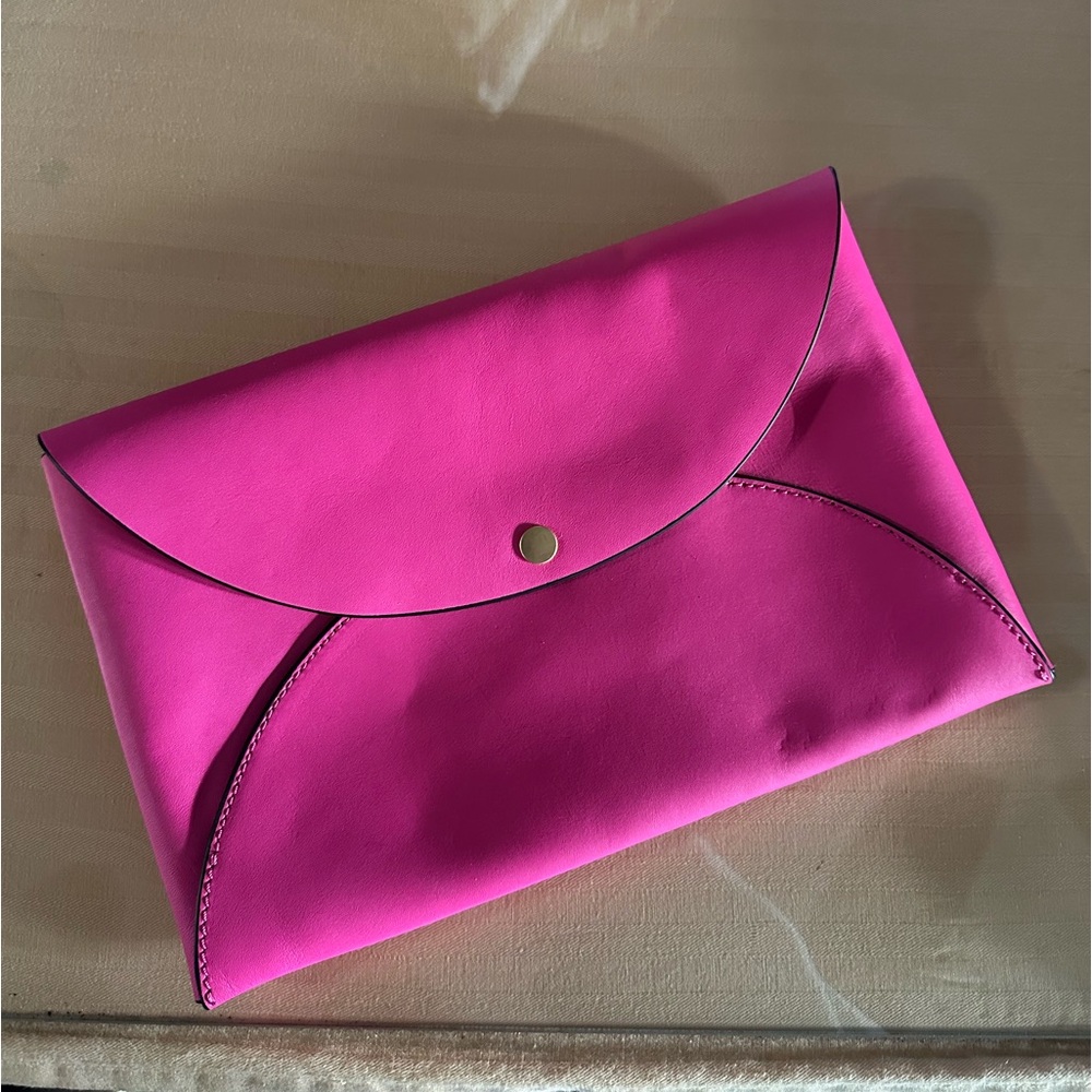 KS💕Saturday hot pink purse clutch **LOOK**